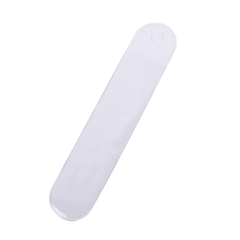 Wholesale PP Round Frosted Transparent Pencil Bag